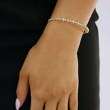 I'm Still Bejeweled Gold Sparkle Bracelet