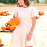 Catch My Fall Sweater Set, Cream