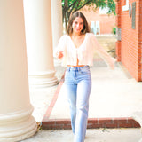Every Special Moment Knit Top, Ivory