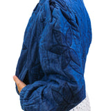 Quinn Quilted Jacket, Indigo Combo