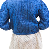 Quinn Quilted Jacket, Indigo Combo