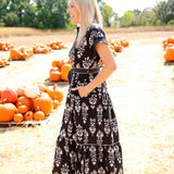 Never Let You Down Midi Dress, Black