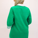 Emerald Trace Dress, Green