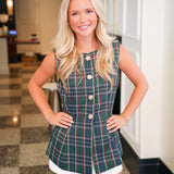 Highland Shine Vest, Green