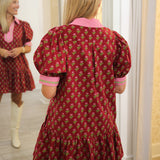 Fallin' In Love Dress, Maroon