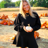 Rosina Sweater, Black