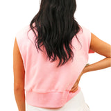 Light Pink Rhinestone Bow Tank