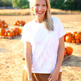 Antoinette Crew Neck Tee, White