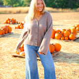 Cool of Night Cardi, Mocha Melange