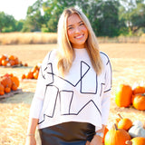 Aja Ortho Top, White/Black