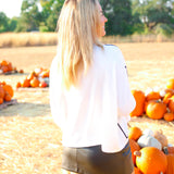 Aja Ortho Top, White/Black