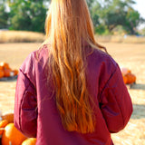 Selma Jacket, Wine