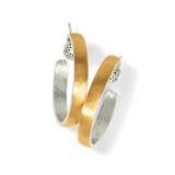 Ferrara Entrata Gold Small Hoops