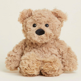 Brown Curly Bear Warmies Junior