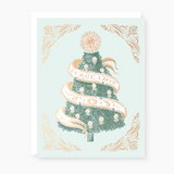 Vintage Christmas Holiday Card