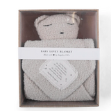 Let Her Sleep Bear Baby Lovey Blanket