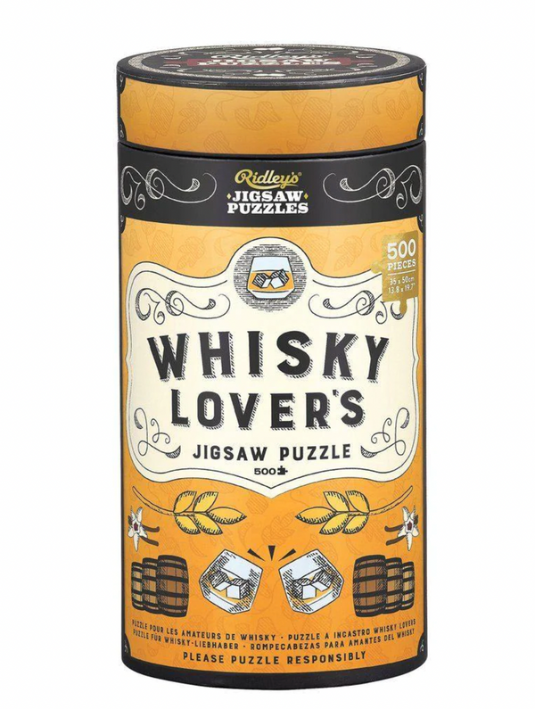 Whiskey Lover's 500 Piece Jigsaw Puzzle