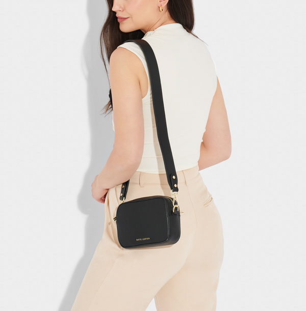 Zana Mini Crossbody Bag, Black