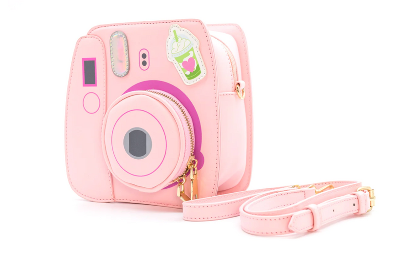Oh Snap Instant Camera Handbag, Pretty Pink