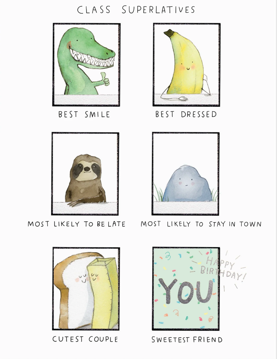 Class Superlatives Card