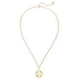 Sea Breeze Pendant Necklace, Gold