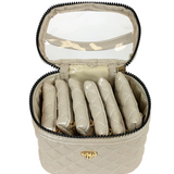 Getaway Jewelry Case, Pearl Quilted