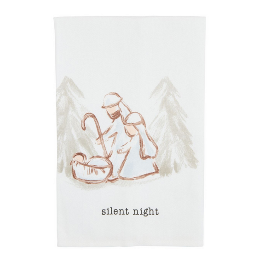 Silent Night Cotton Towel