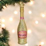 Prosecco Bottle Ornament