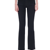 Mid Rise Bootcut Denim Jeans, Black