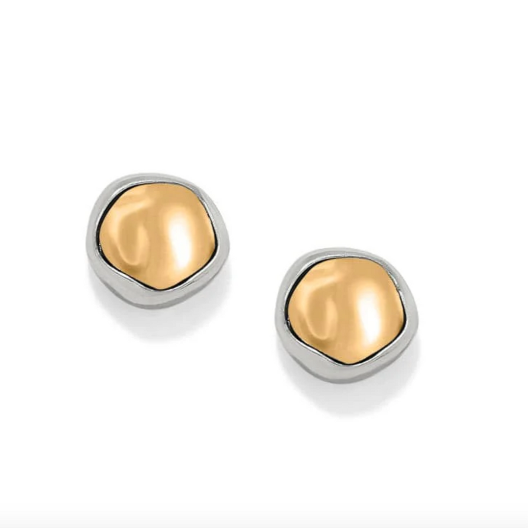 Cascade Round Post Earrings