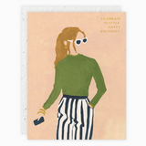 Celebrate in Style Birthday Card