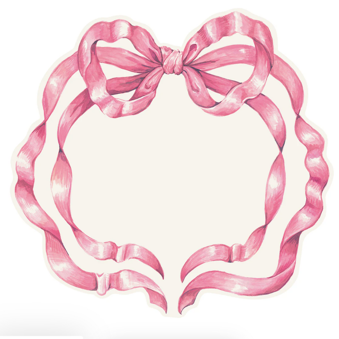 Pink Bow Placemat (set of 12)