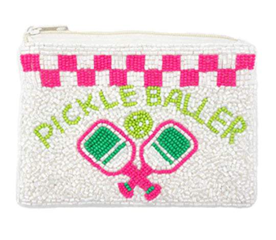 Pickleballer Sequin Pouch