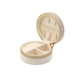 Bon Voyage Circle Travel Case, Moonstone