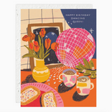 Dancing Queen Birthday Card