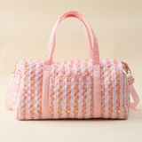 On-the-Go Quilted Weekender Bag, Petal Parade Pink