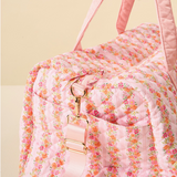 On-the-Go Quilted Weekender Bag, Petal Parade Pink