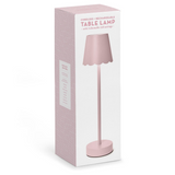 LED Cordless Table Lamp, Pink
