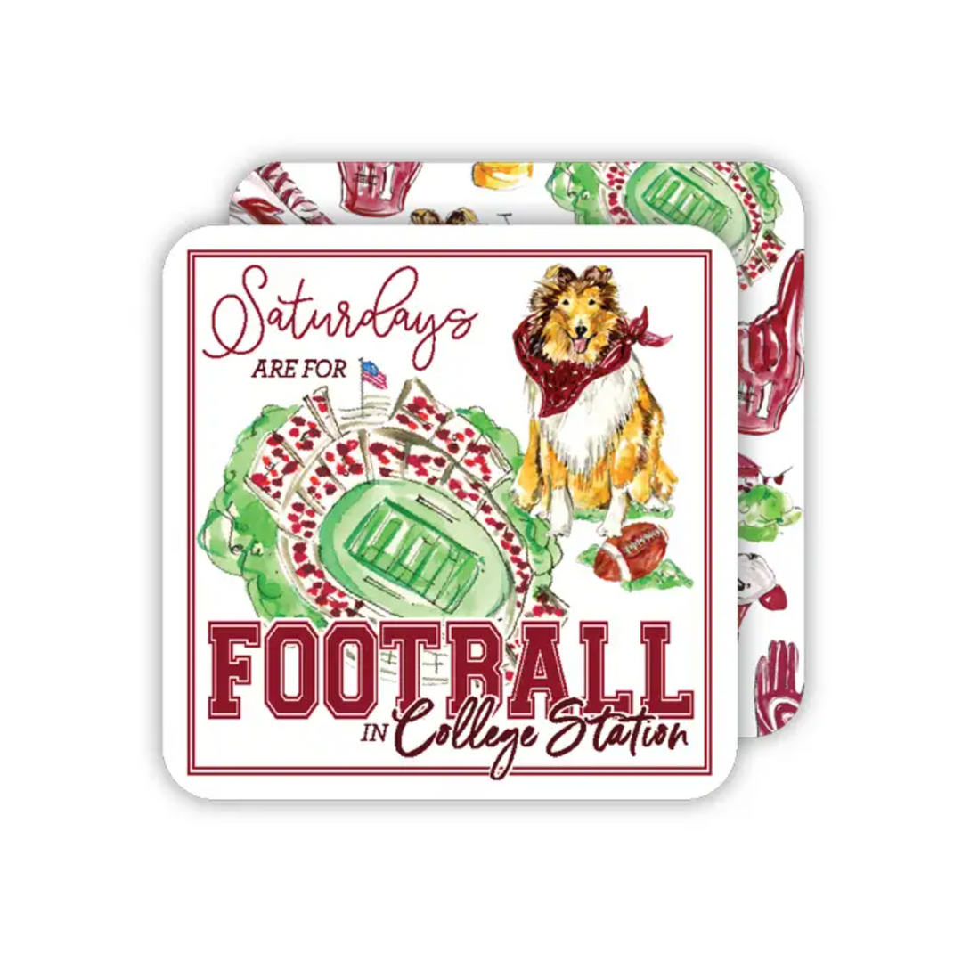 Saturdays Are For Football Coasters