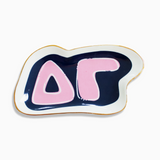 Ceramic Sorority Trinket Tray