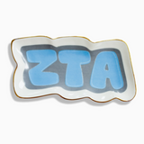 Ceramic Sorority Trinket Tray