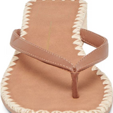 Barty Leather Thong Sandals