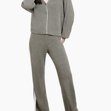 CozyChic Ultra Lite® Ribbed Slit Pant, Olive Branch