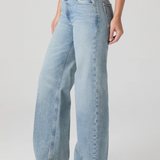 Sasha High Rise Wide Leg 32", Low Key