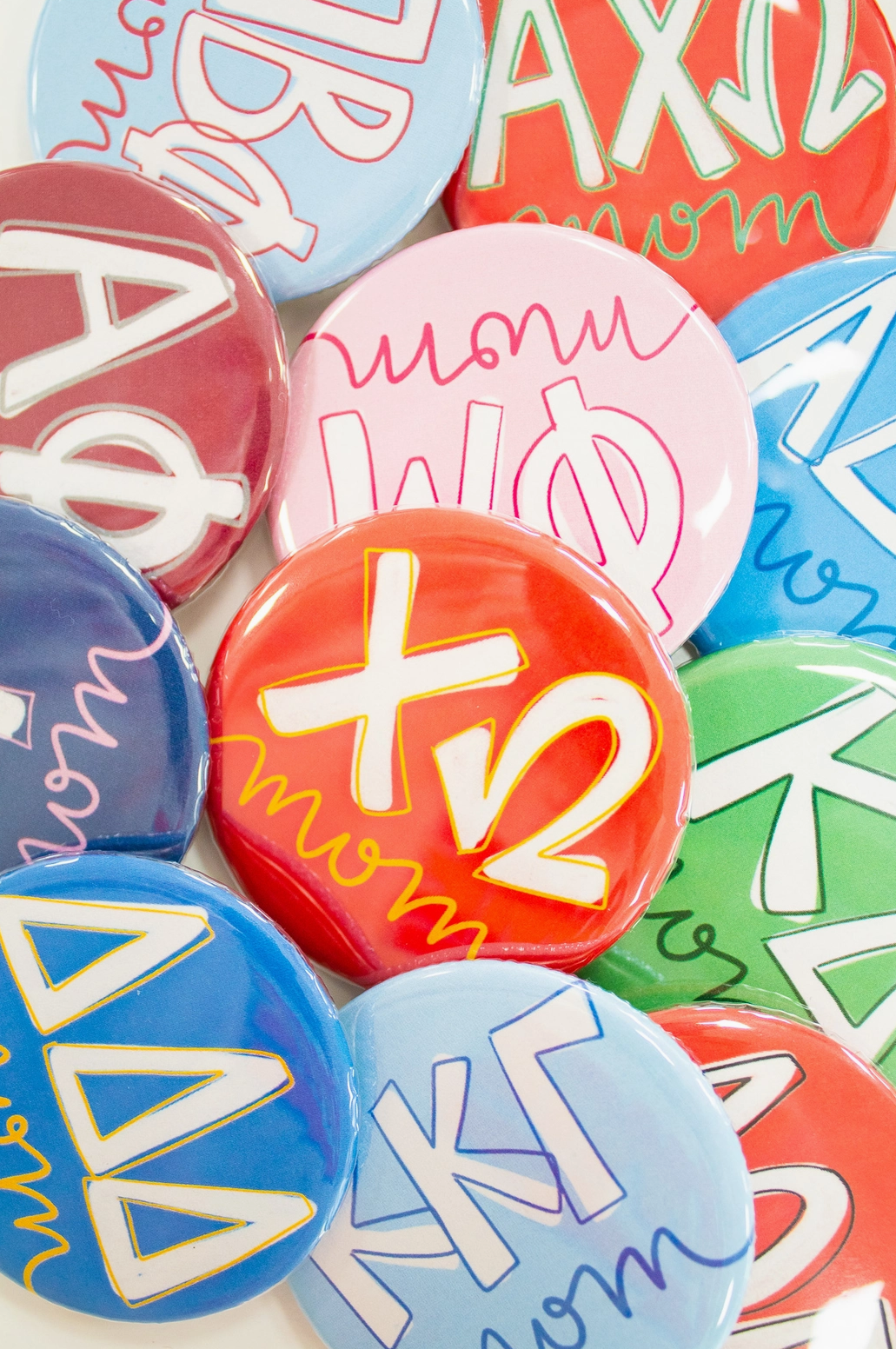Sorority Mom Button