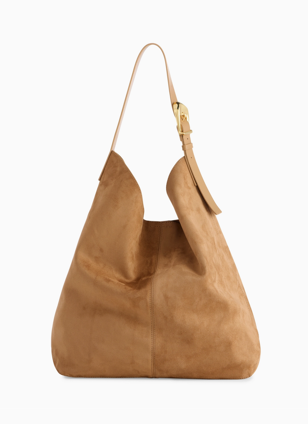 Val Hobo Bag, Tan