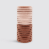Eco-Friendly Nylon Elastics 20pc Set, Blush