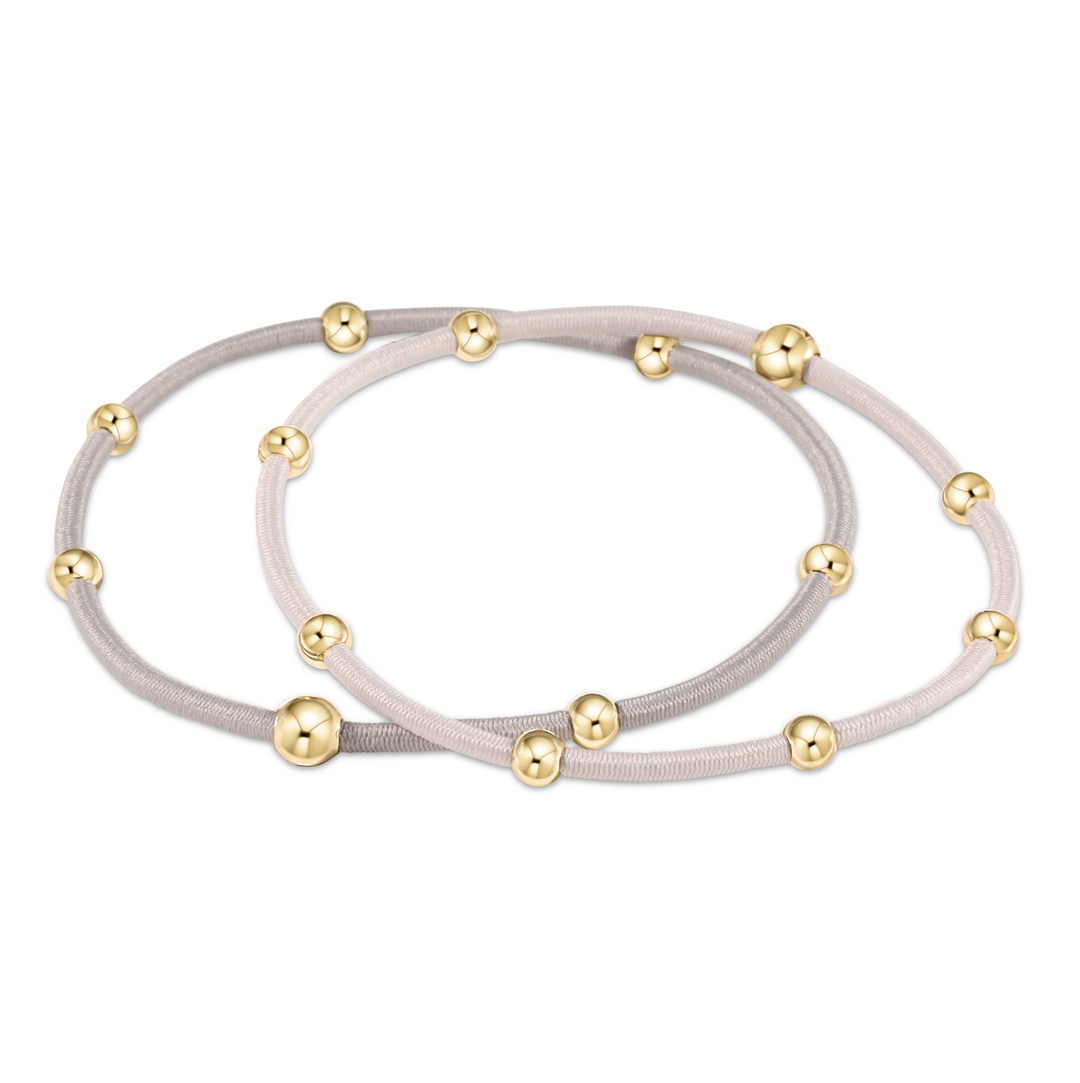 "e"ssentials Hair Tie Set, Neutral