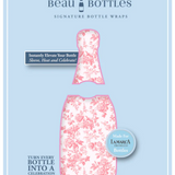 Grandmillenial Pink Floral Bottle Wrap, La Marca Edition