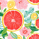 Preppy Grapefruits Bottle Wrap, Mini La Marca Edition